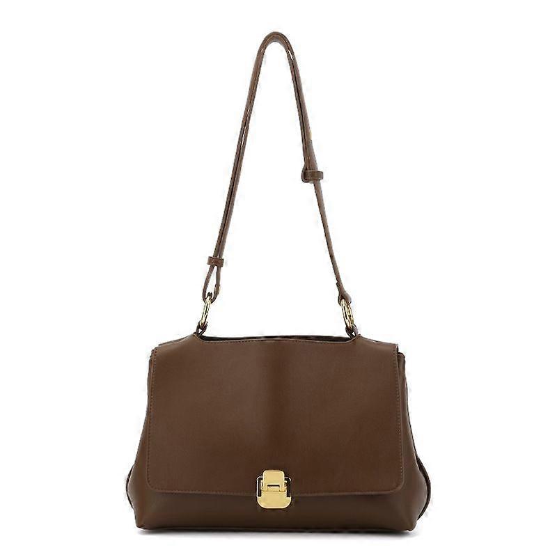 Vintage Solid Color Women's Single Shoulder Crossbody Bag_Featured Gift