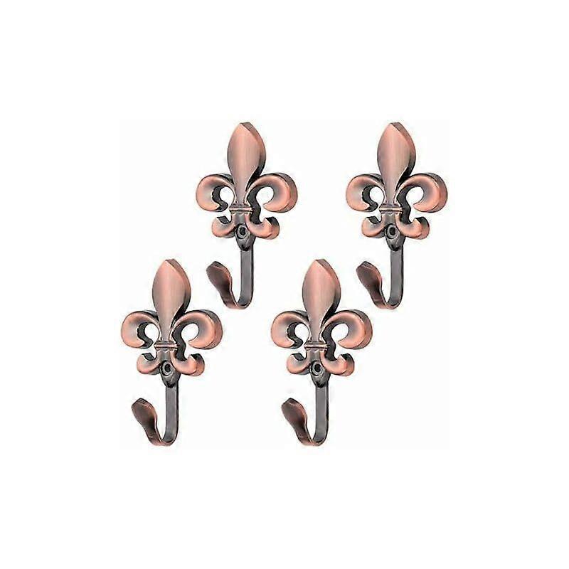 Wall-Mounted Coat Hooks, Hangers for Towel, Hat, Bag, or Key Storage