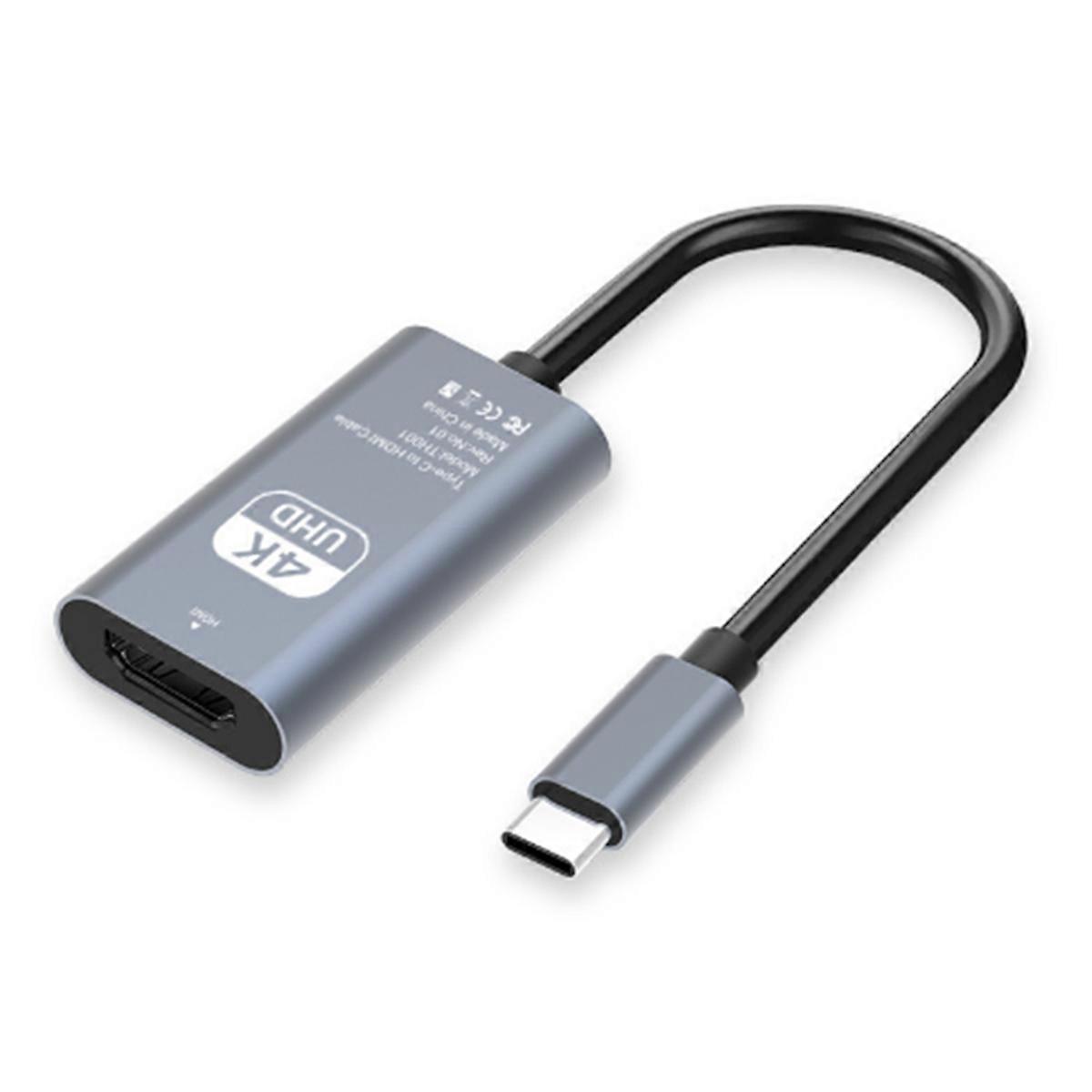 TYPE C to HD 4K 60Hz Adapter USB C USB3.1 Male to HDTV Female Converter Cable for Laptop Tablet TV