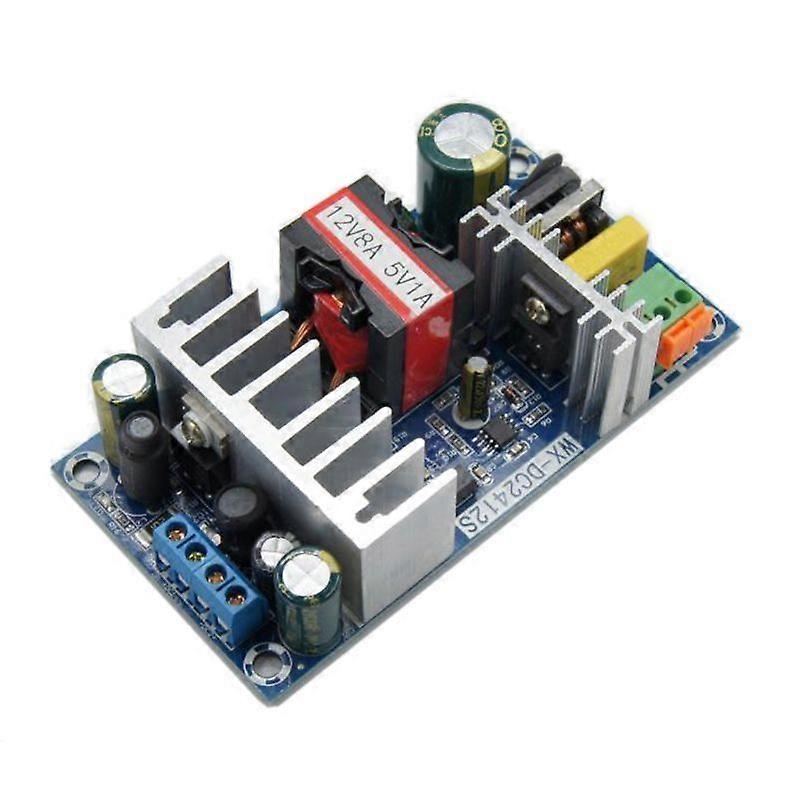 12V 8A 5V 1A 100W AC for DC Power Supply Converter Adapter Voltage Regulated Transformer Switching Galvanic Isolation 2