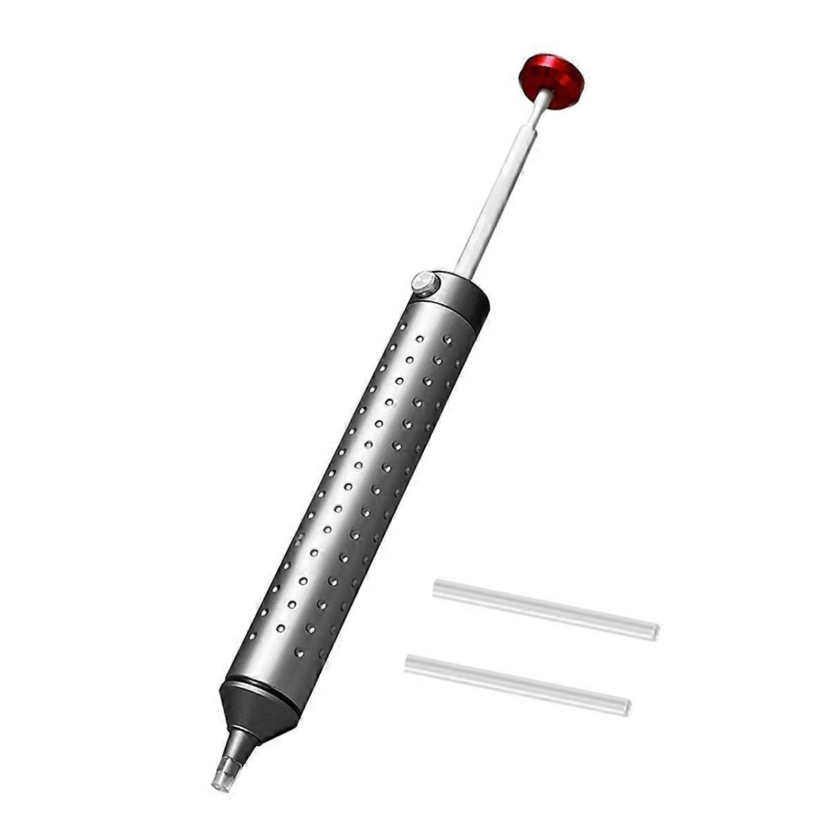 Aluminum Powerful Desoldering Pump Suction TinGun Soldering Sucker Pen Removal Vacuum Solder Iron W