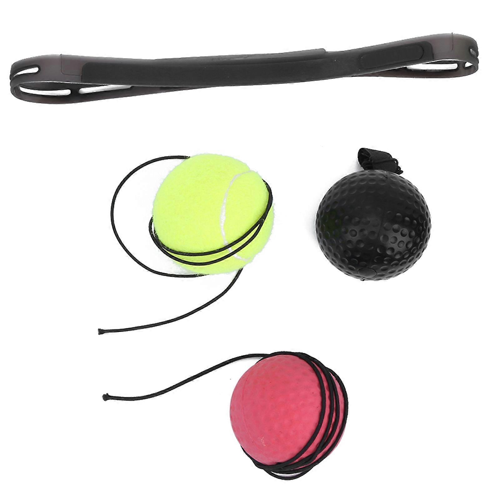 Boxing Response Ball Sanda Training Equipment Silicone Wicking Headband PU Rubber Ball