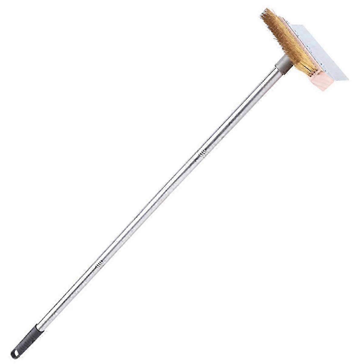 Pizza Oven Brush Grill Brush Removable Long Pole Kitchen Restaurant Grill Cleaning Tool