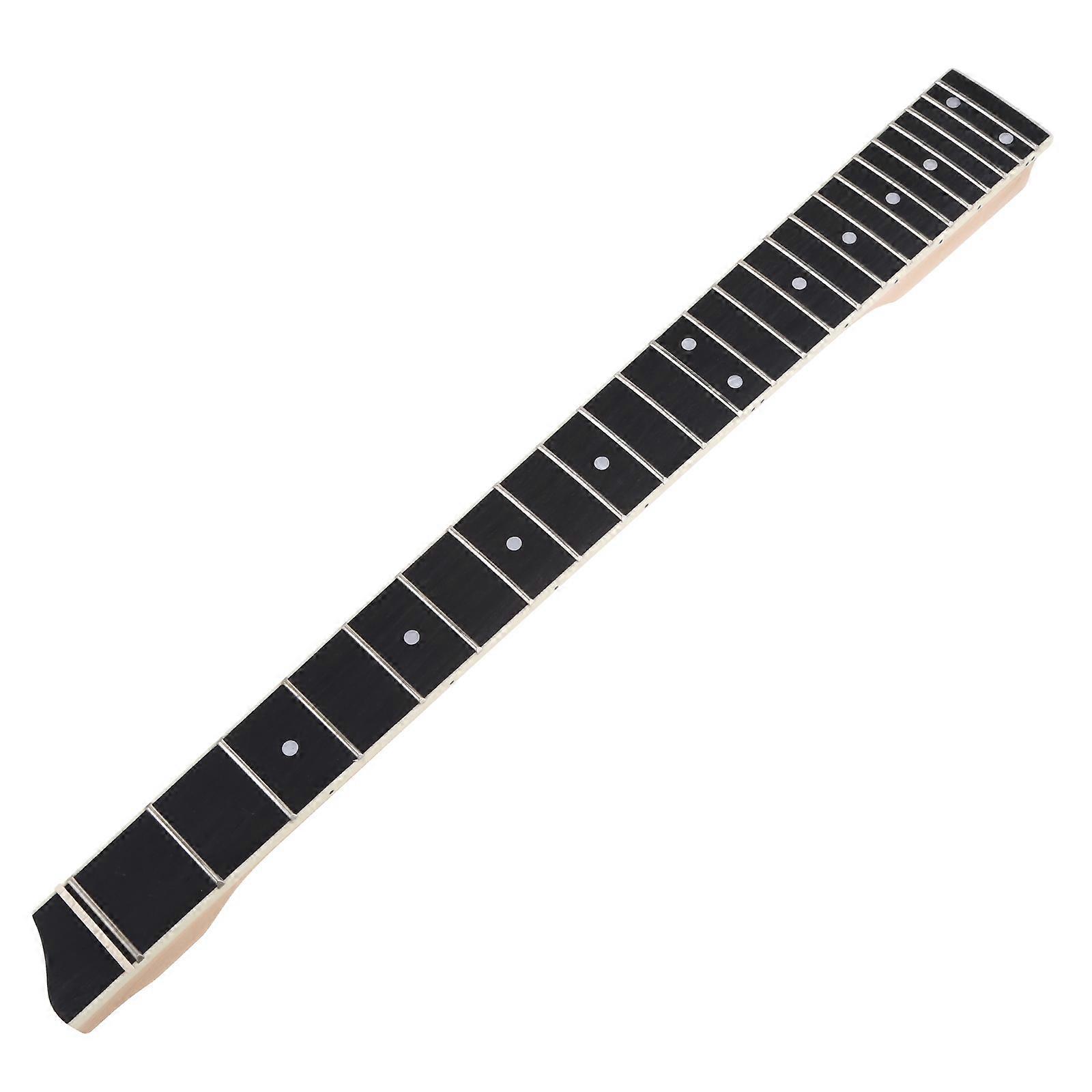 Griffbrett aus Ahorn mit 25 Bünden für E-Gitarre Hals Splated Ahorn Gitarrengriffbrett Blank Board für Gitarrenbauer