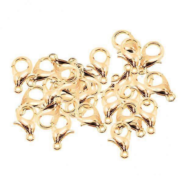 3-4pack 50 Pieces DIY Jewelry Accessories Metal Material Lobster Clasps Claw
