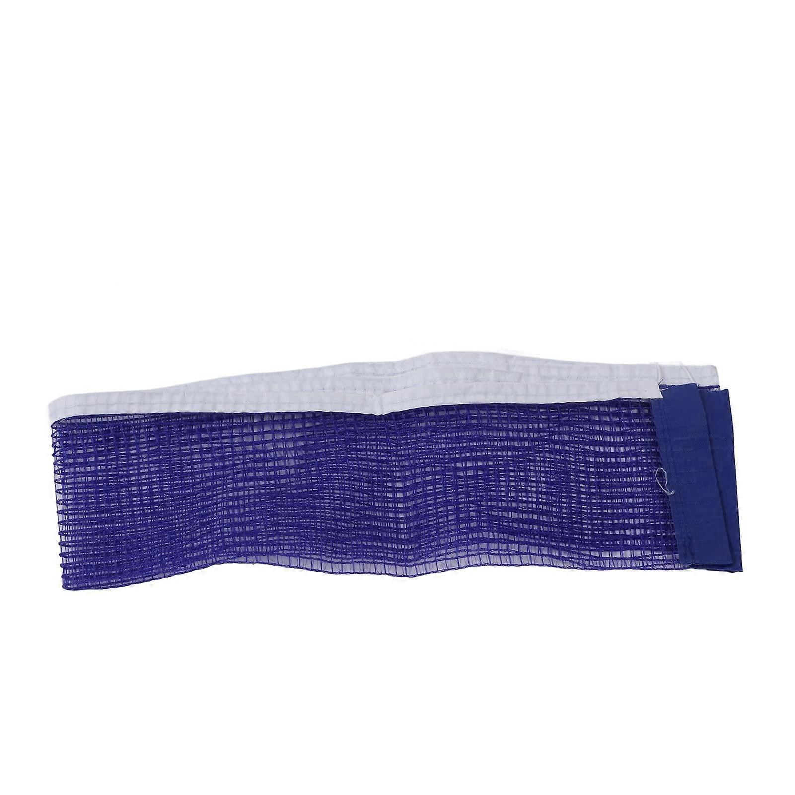 Table Tennis Net, Table Tennis Net with Iron Holder, 180 x 15 cm, Blue Polyester, Table Tennis Net for Table Tennis Table Ref: 3667