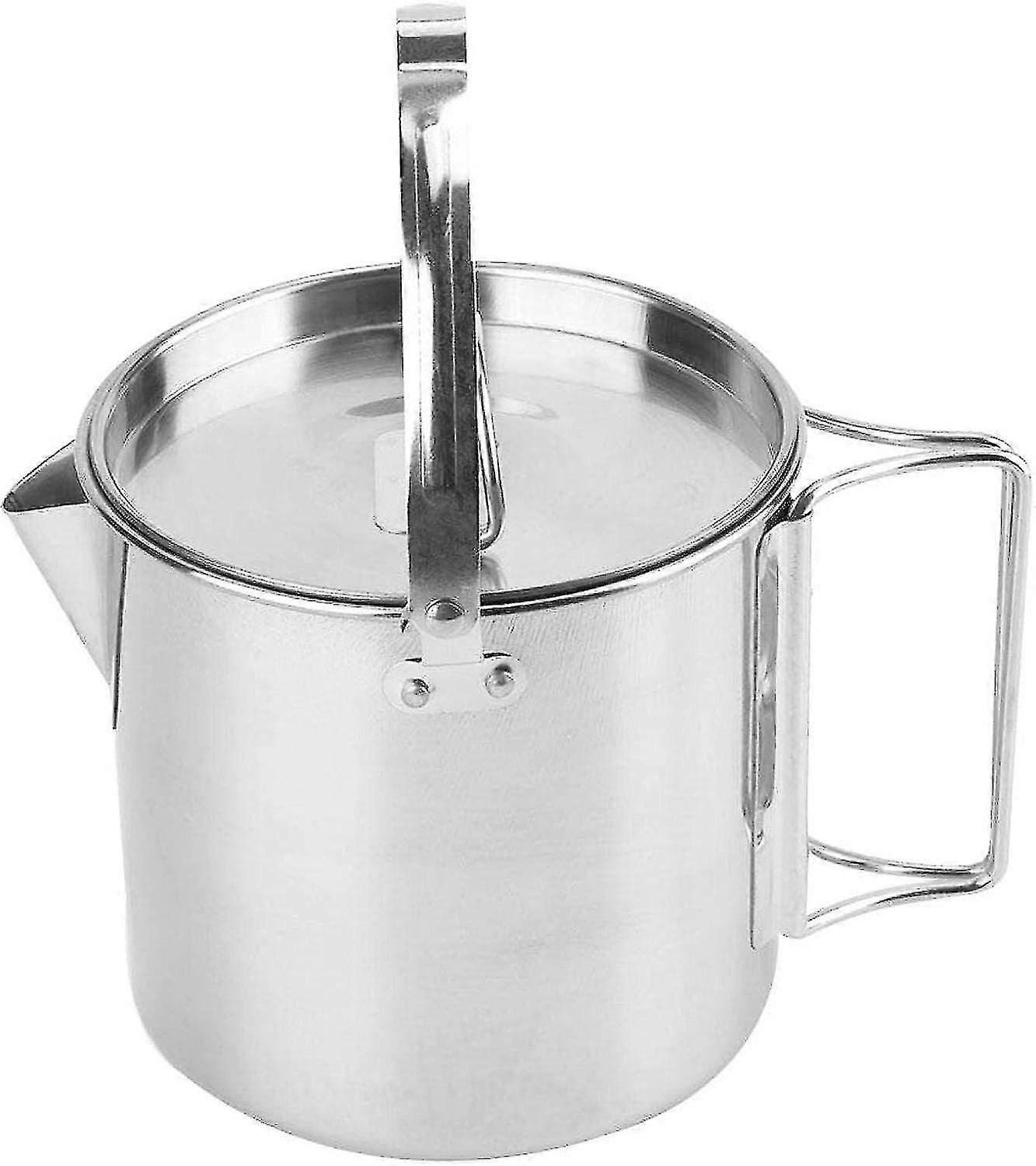 Compact Outdoor Picnic Kettle Pot - Perfect For Camping