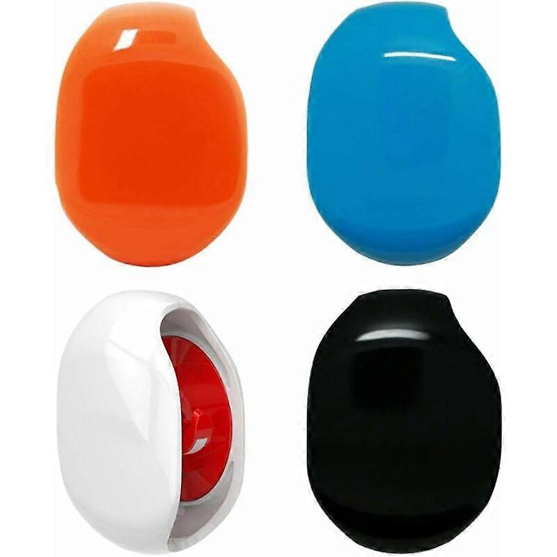 4 Pieces Automatic Cable Winder Retractable Cable Winder Household Wire Storage for Headphone Cables And USB Cables longziming