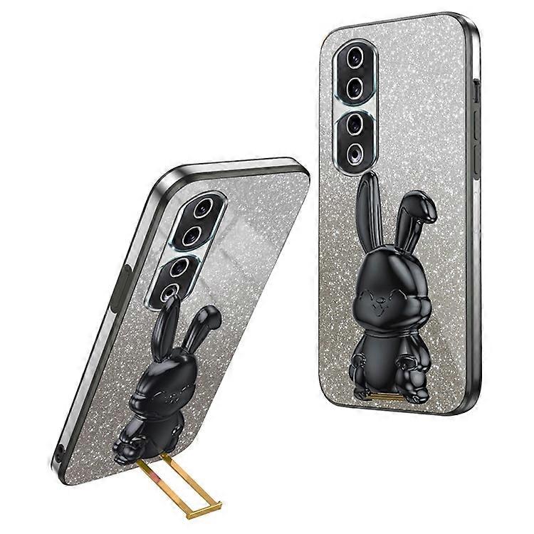 Compatible con la funda Honor 90 Pro Cute Rabbit Kickstand Kickstand
