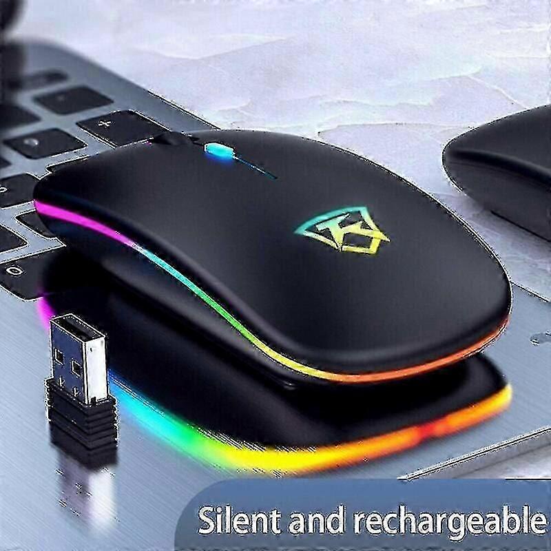Balloons 2.4ghz Usb Gaming Led Wireless Cordless Mouse Mice Optical For Pc Laptop Windows