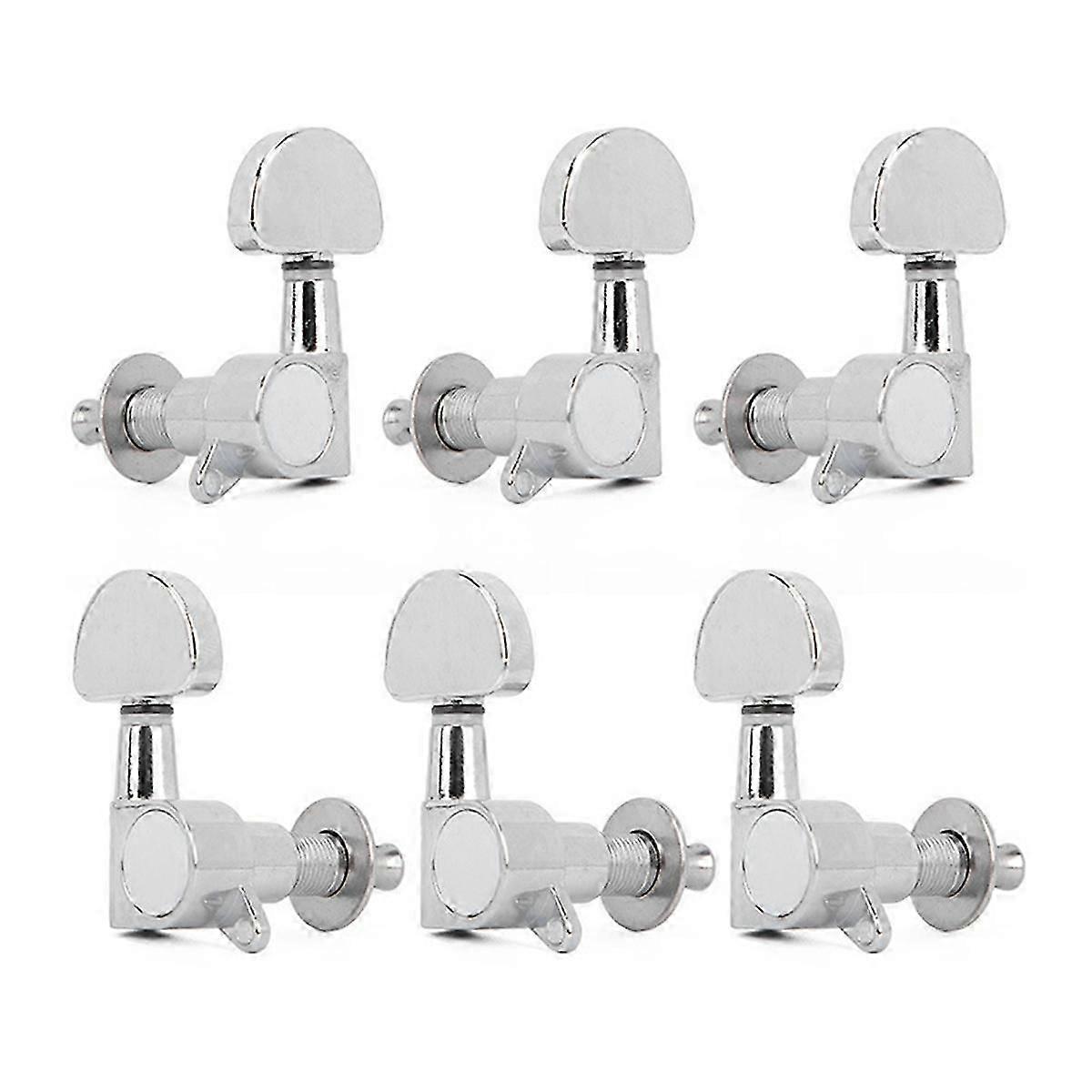 Fully Enclosed Guitar & Ukulele String Knobs for Folk & Classical Guitars