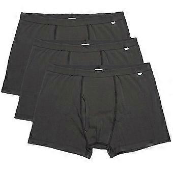 2025 Incontinence Pants Men's Boxer Briefs Washable Cotton Reusable Gray