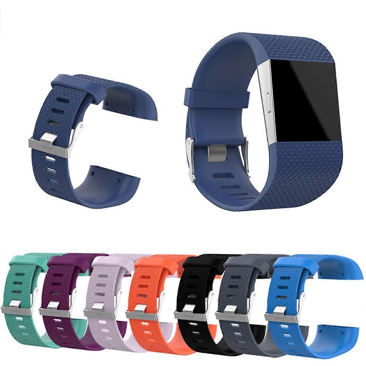 Durable TPE Wristband Replacement with Tool Protection – Large Sky Blue Fitness Accessory for Men and Women Daily Wear