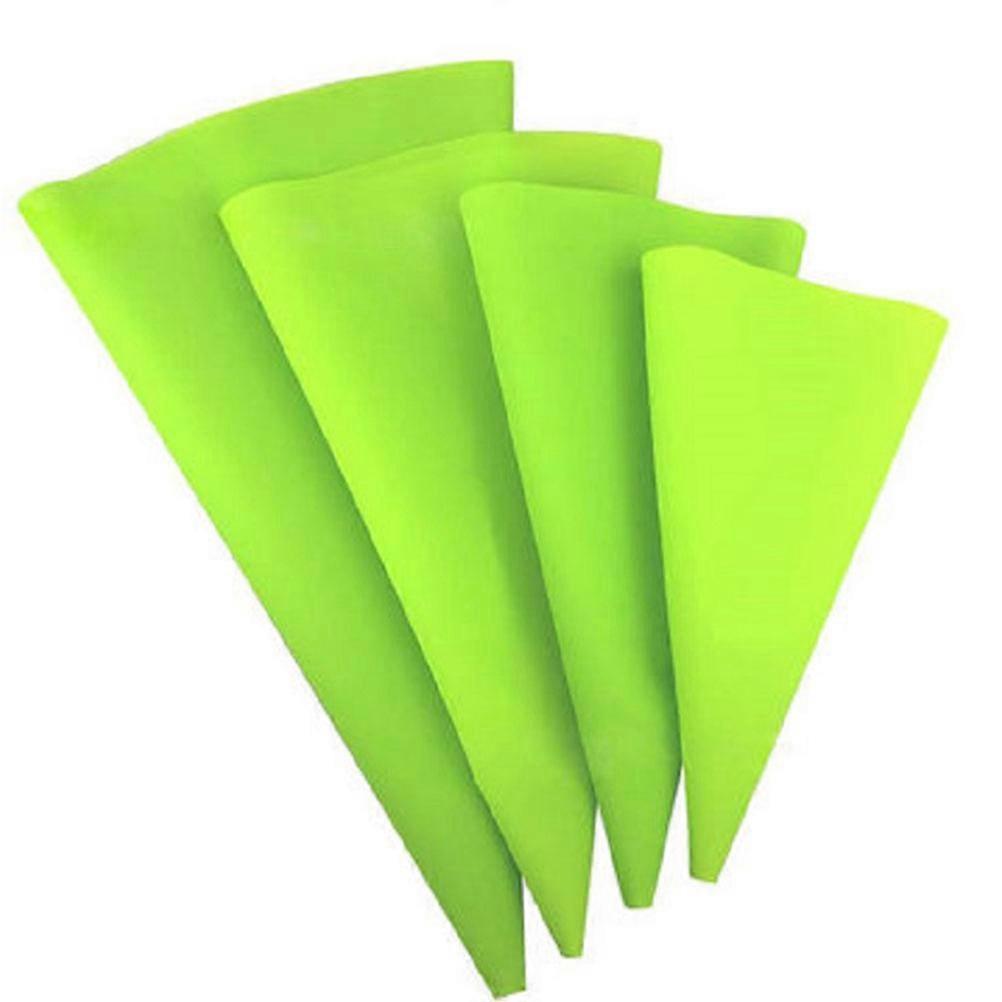 Silicone Piping Bags Set 8pcs Reusable Textured Grip Icing & Pastry Bags for Cake, Cupcake, Cookie Decorating & DIY Frosting Precision