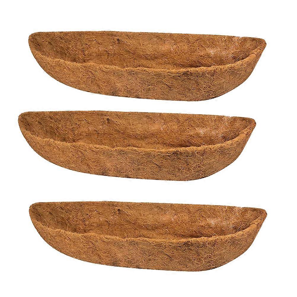 Brown Flower Pot Mat with Excellent Air Permeability and Hydrophobicity for Plants Holding Suitable for Balconies or Corridors 3pcs