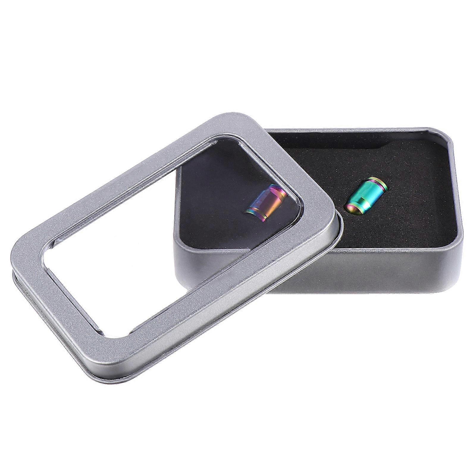 Here's a polished and professional product description based on your input:

 

**2PCS Titanium Alloy Bike Air Valve Caps – Stylish & Durable Tire