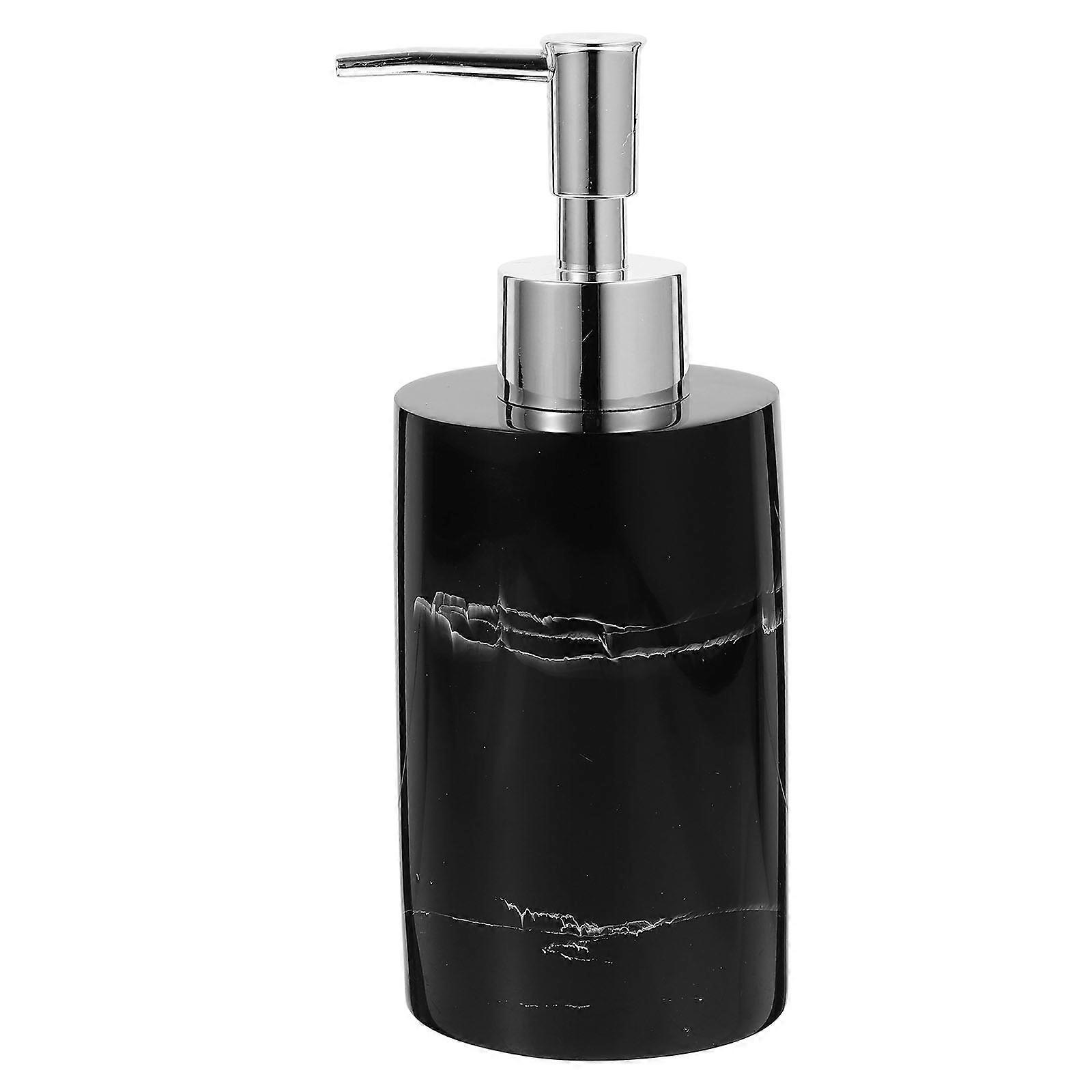 Marble Pattern Reusable Pump Dispenser Bottle for Shampoo, Lotion, and Hand Wash – Stylish Soap Dispenser for Bathroom, Kitchen, and Laundry Use