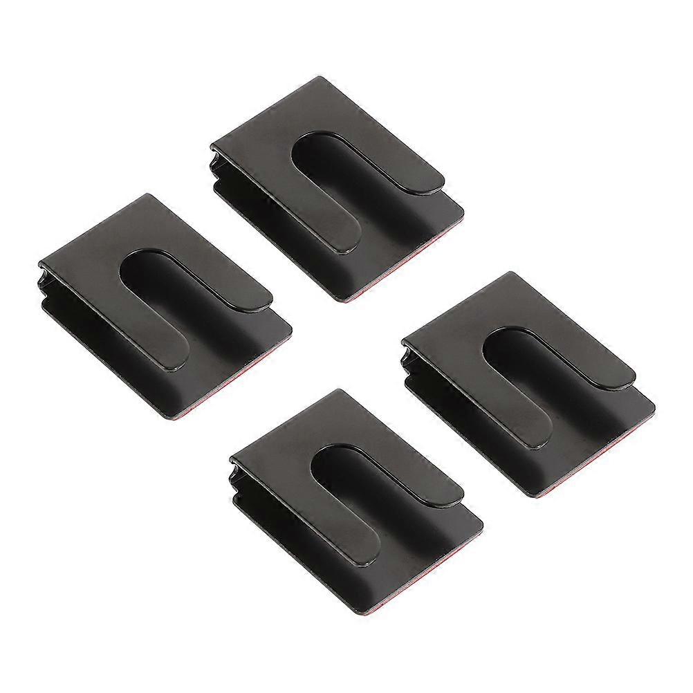 Microphone Support Holder Mic Clip Holder Easy Installation Space Saving 4Pcs