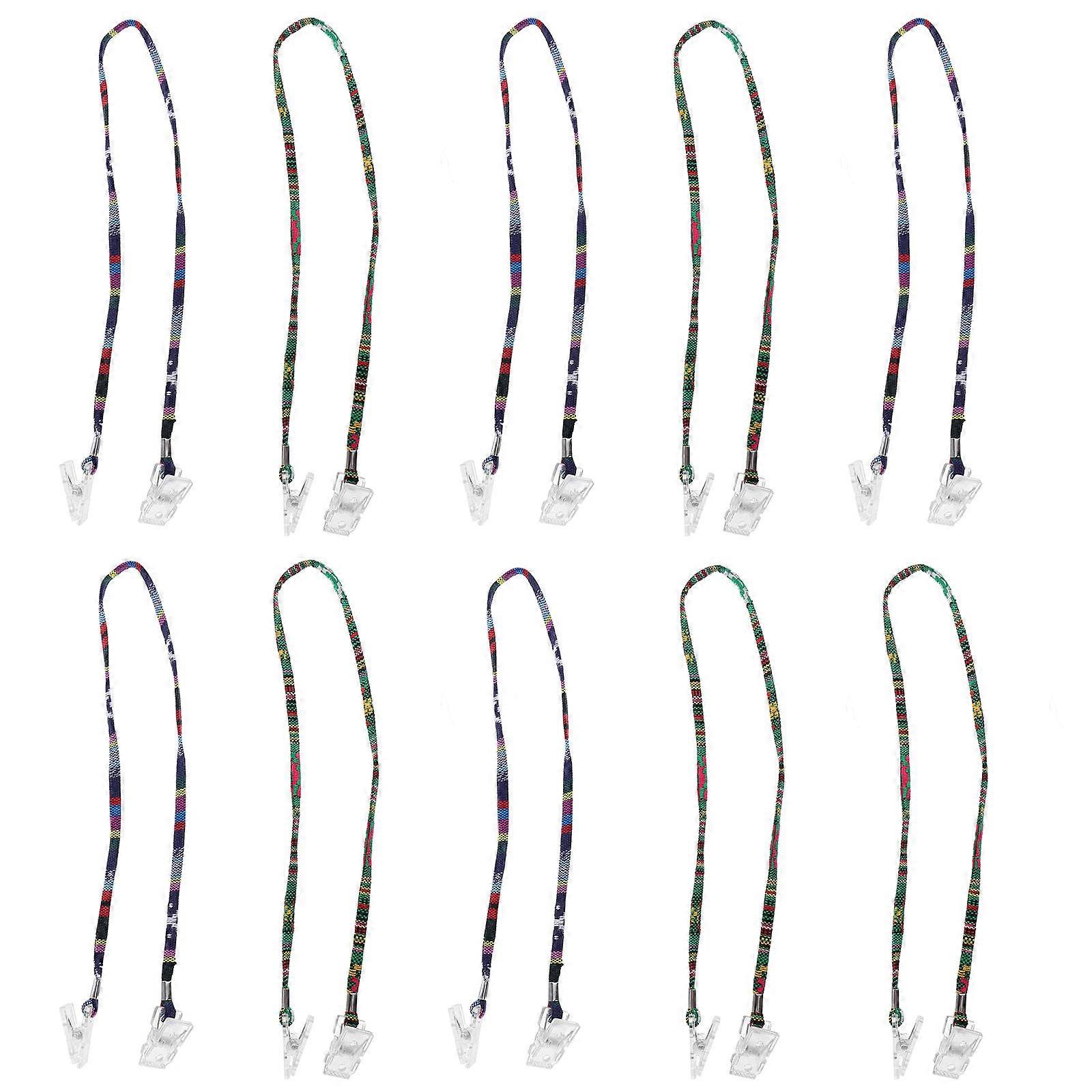 مقاطع منديل للرجال على الطراز العرقي لتناول الطعام في الهواء الطلق معلقة بثبات 10 قطع