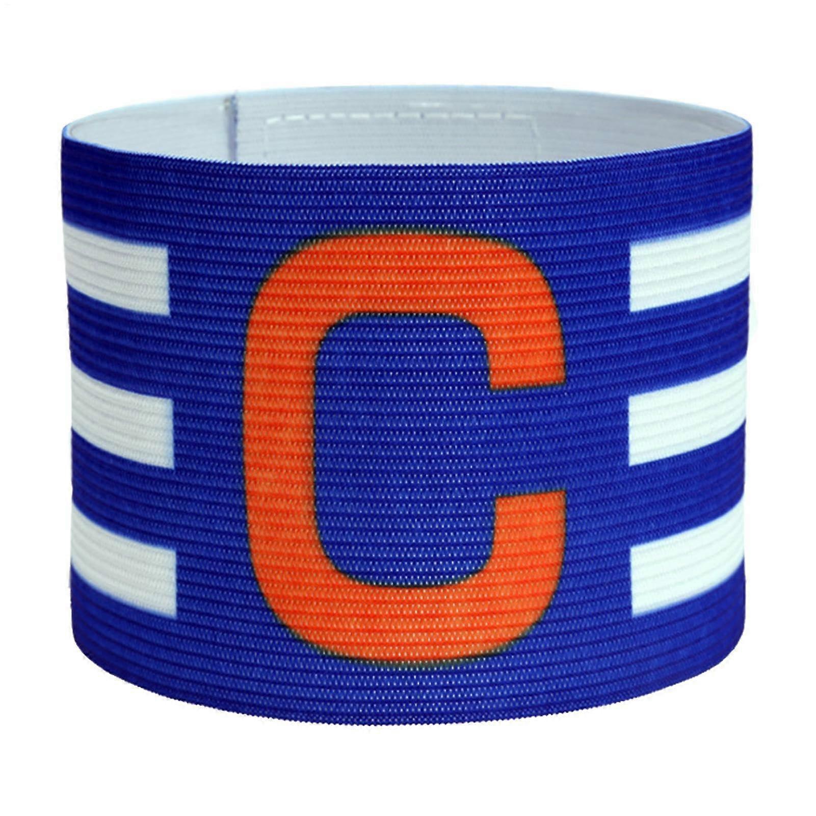 Captain's Armband For Football Adjustable Size Elastic Material For Adults And Youth