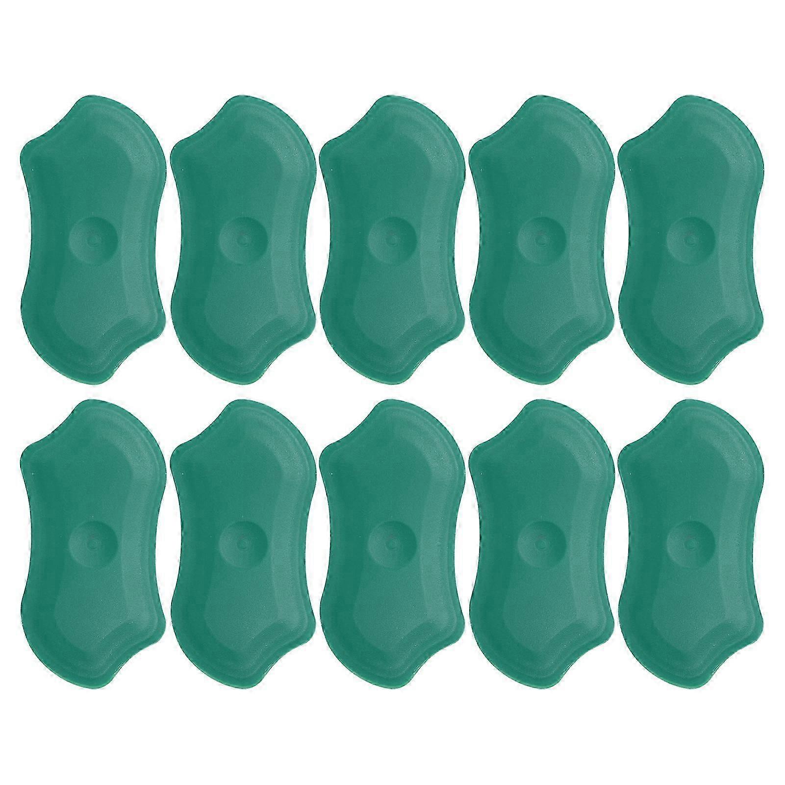 10pcs LCD Screen Opening Spudger Pry Tool Bendable Professional Screen Pry Slice Dismantling Tool for Tablet Laptops Green