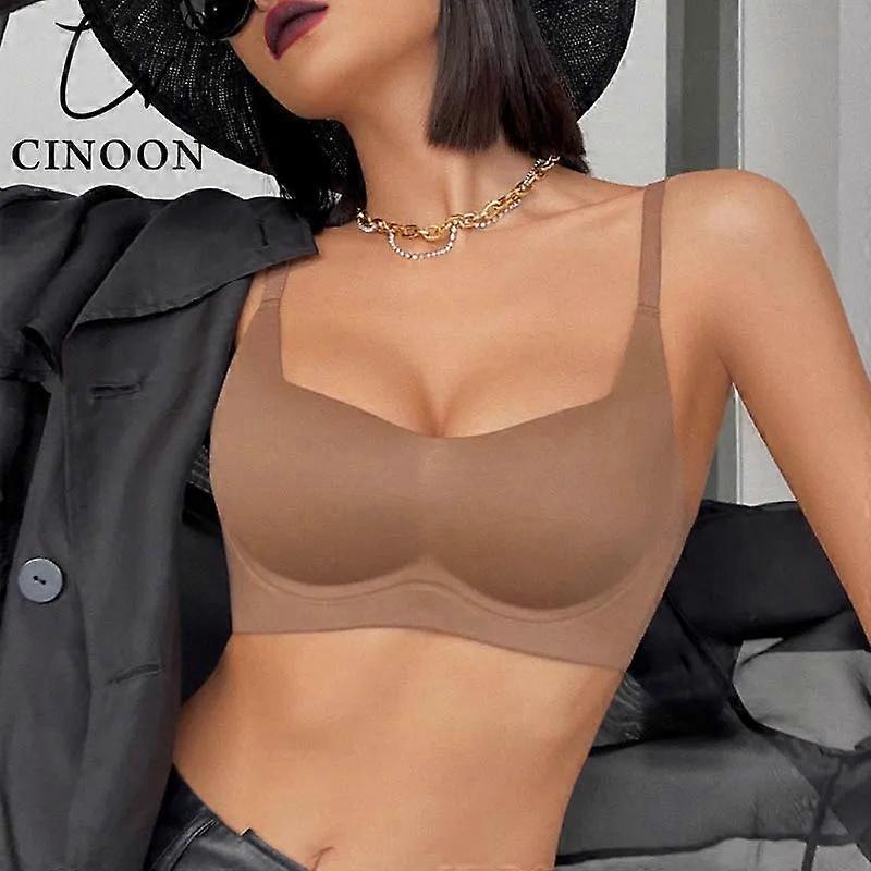 CINOON Wire-Free Push-Up Bralette for Women