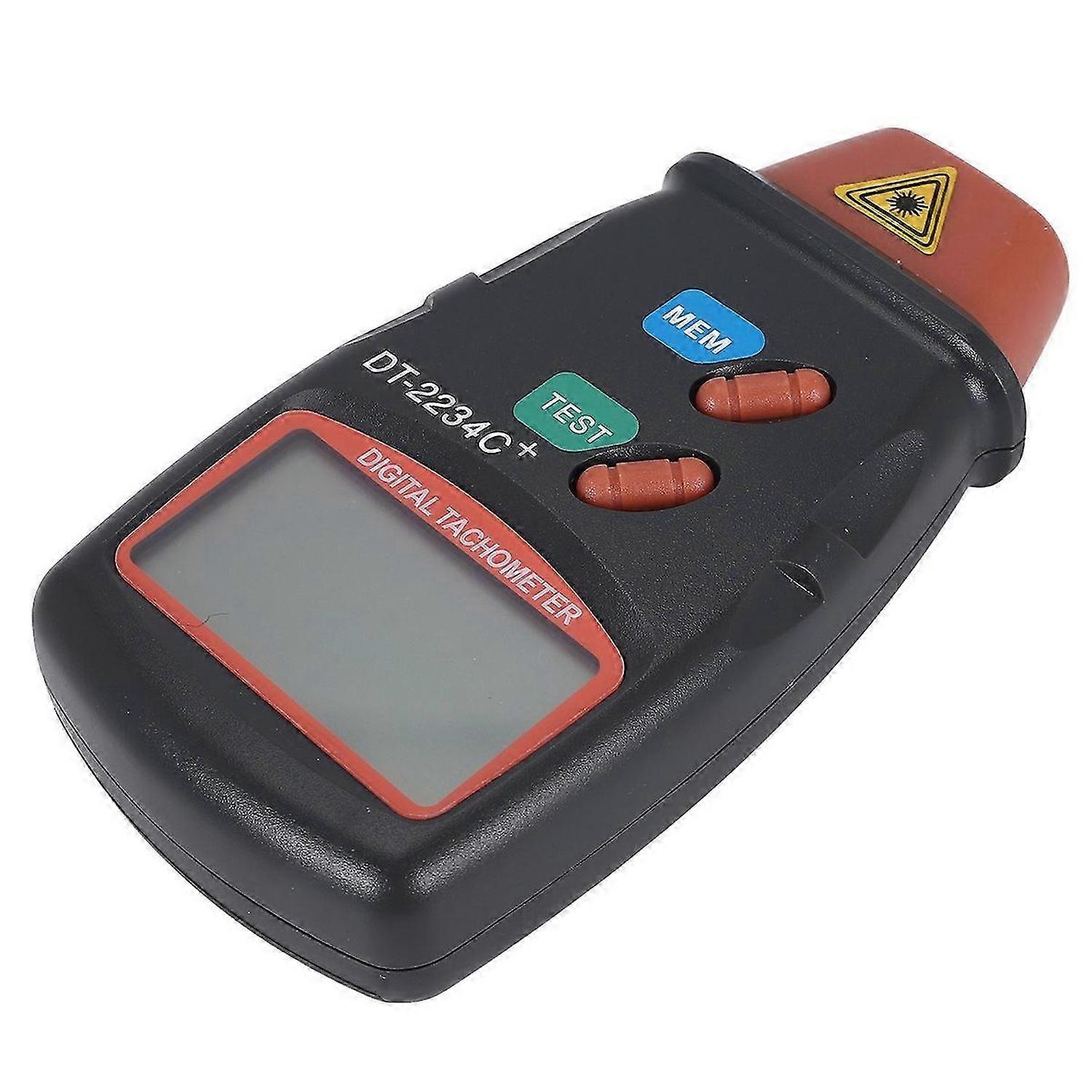 Digital Tachometer, DT-2234C+ Non-Contact Mini RPM Tester Meter LCD Display Handheld Digital Photo T