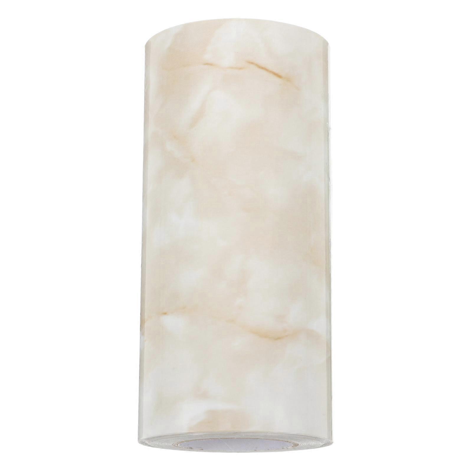 قشر وعصا الحدود ورق الحائط الرخام ورق الحائط الحدود مشاريع الحمام أبيض 500.00X10.00X0.01CM تقليم صب مرن 1 لفة