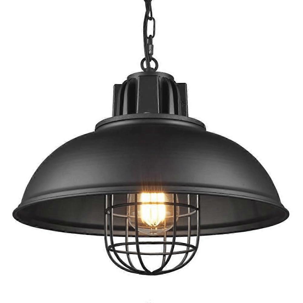 Retro Industrial Iron Chandelier, Custom Pendant Light, E27 SingleHead Lamp