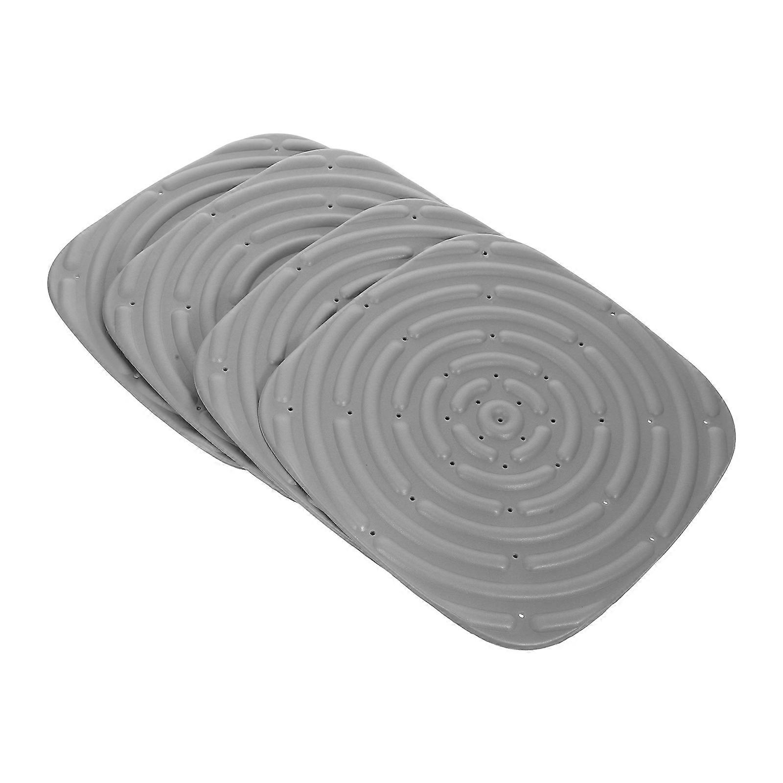 Nesting Pads For Chicken Coop Non-slip Design Egg Laying Comfort Grey 4Pcs