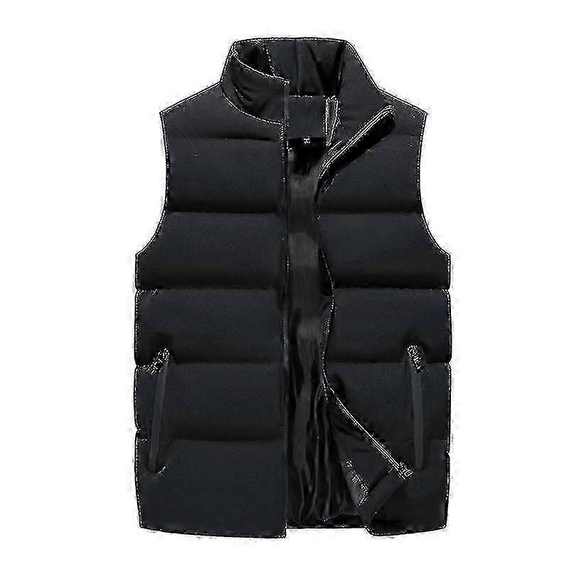 Men's Quilted Vest for Warmth Suitable for Various Brands