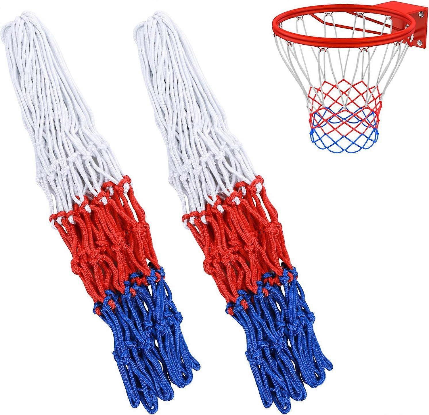 Heavy duty basketball net nylon basketball net suitable for school playgrounds suitable for indoor and outdoor sports