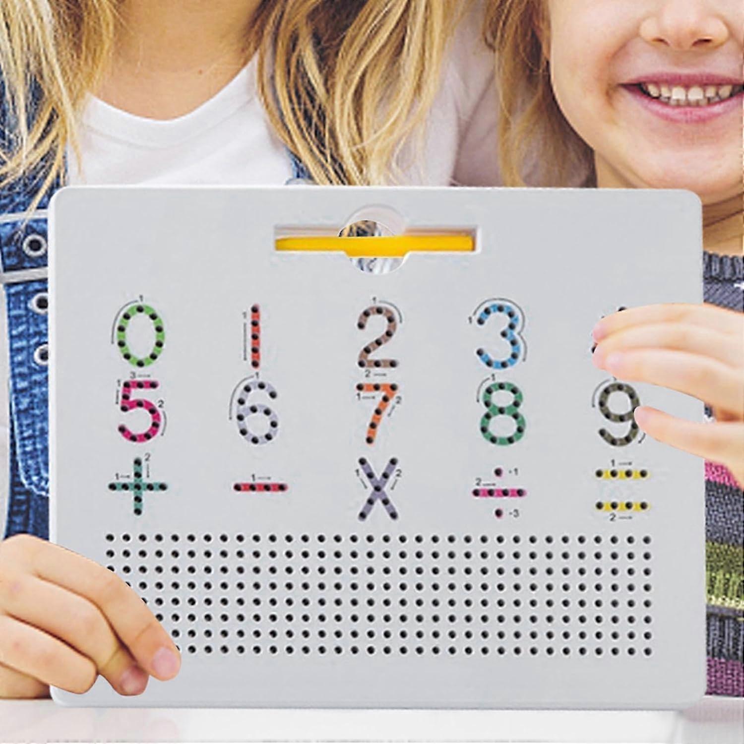 Magnetic Writing Board for Drawing Letters | 2-in-1 Double-Sided ...