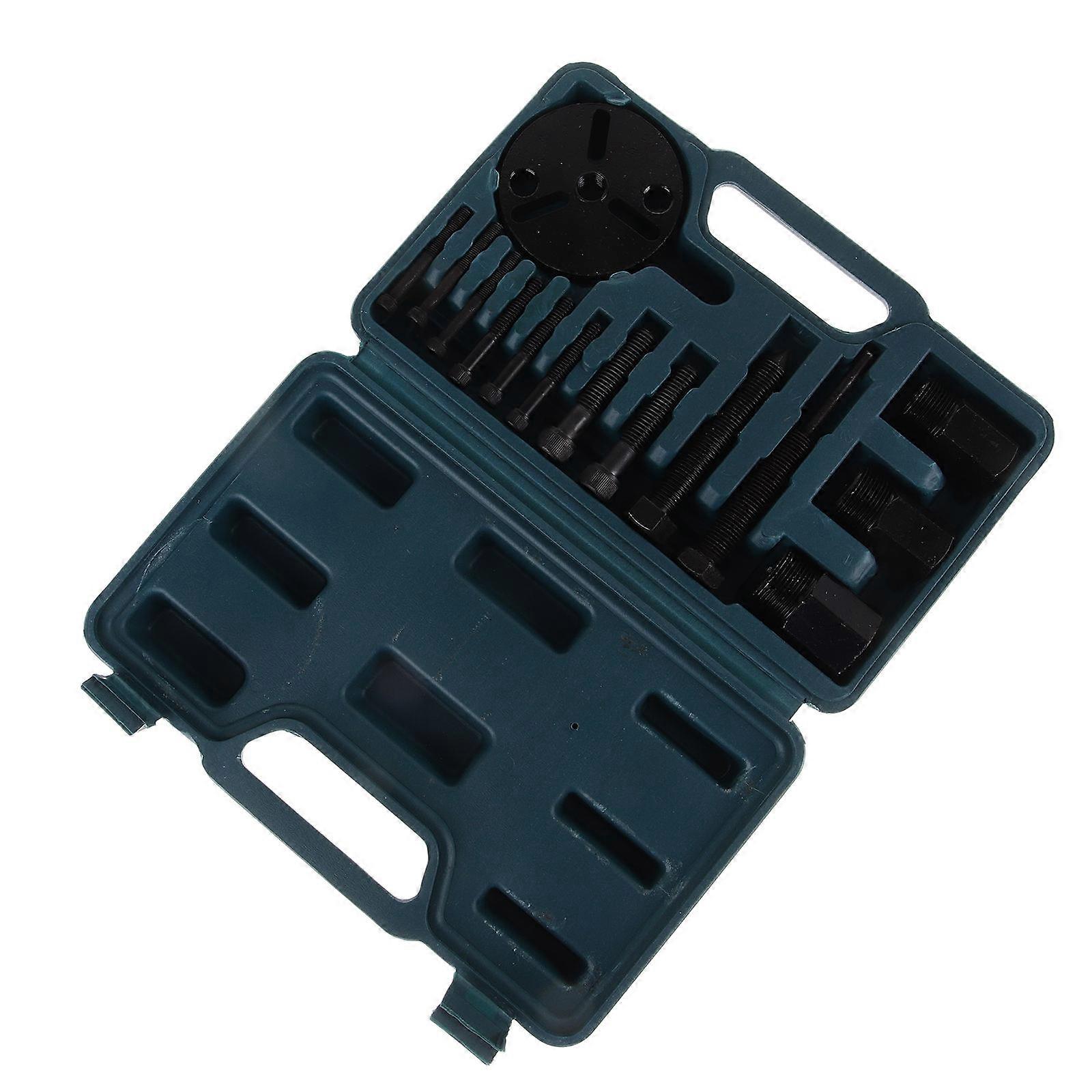 The **"1 Set Compressor Clutch Removal Tool Kit"** is a tool set designed for automotive technicians and DIY mechanics to safely and efficiently