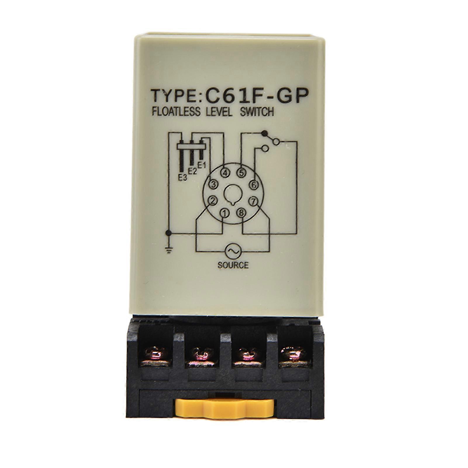 Floatless Relay Environmental Flame Retardant Shell High Accuracy C61FGP Water Level Controller