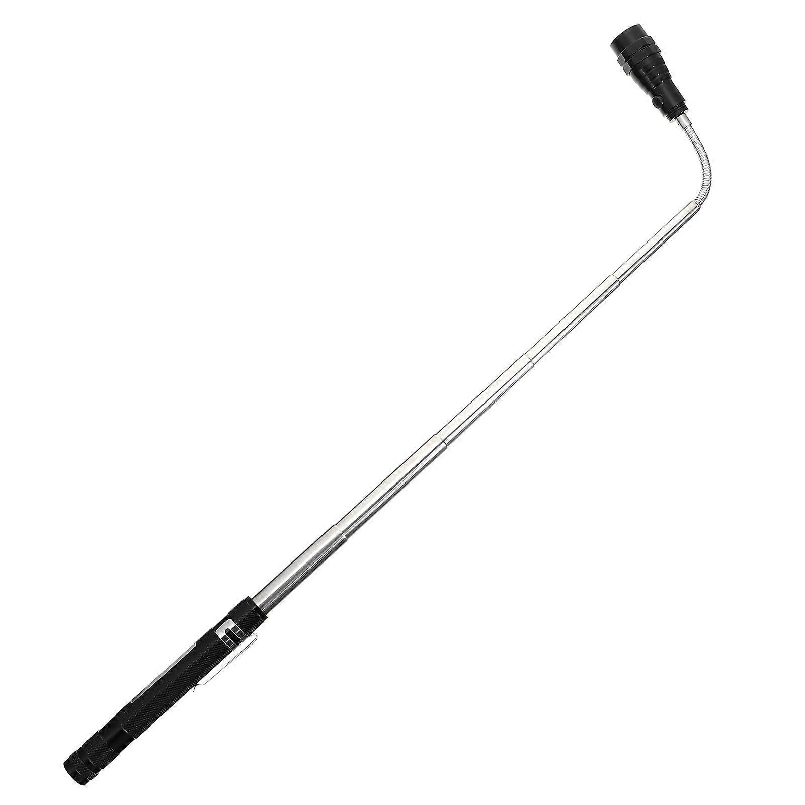 Magnetic -Up Tool Telescopic Flashlight For Elderly People 57x2.2cm Led Lighting Extendable 1Pack