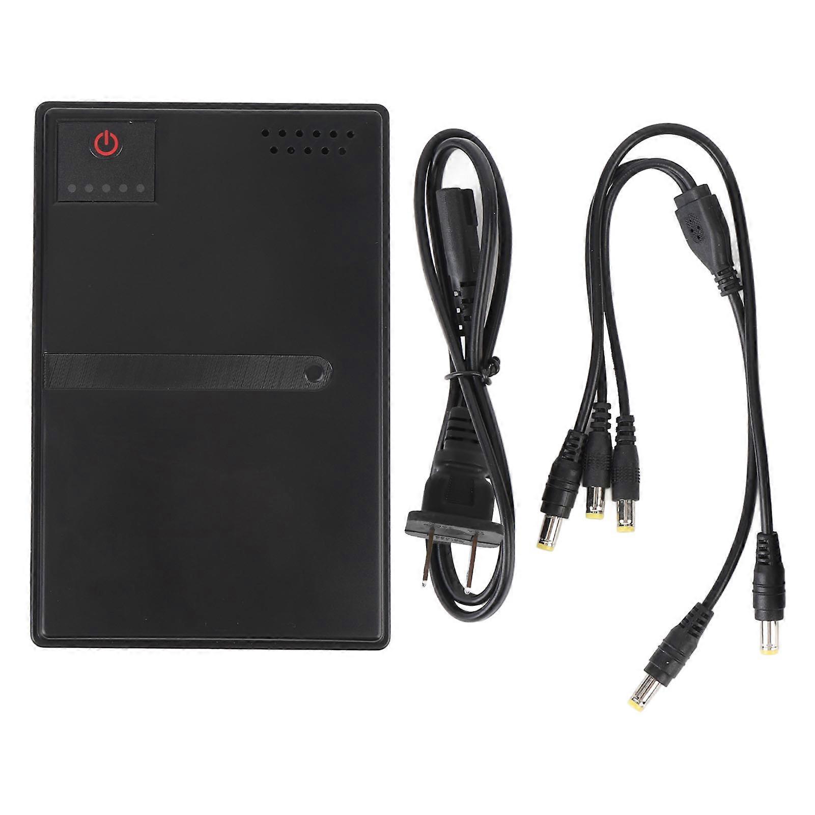 Compact 7200mAh UPS Battery Backup for Routers, Modems, MP3/MP4, US Plug