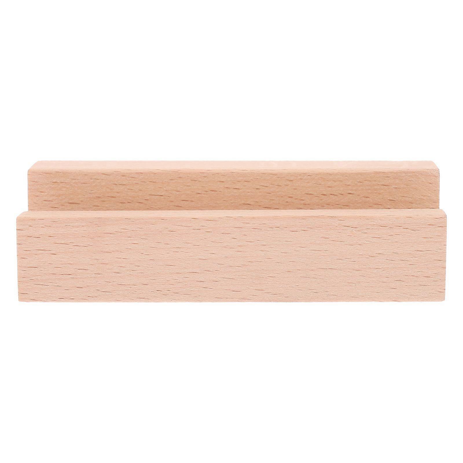 Wooden Base Memo Card Clip Stand For Desk Calendar Photo Card Holder Tabletop Decor For Displaying Notes And Pictures Memo Card Clip (10 Cm)