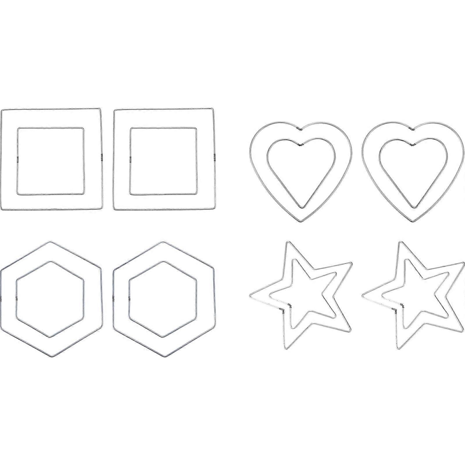 Dreamcatcher Circles Frame Metal Frames For Craft Outdoor Activities Diy Projects 8Pcs