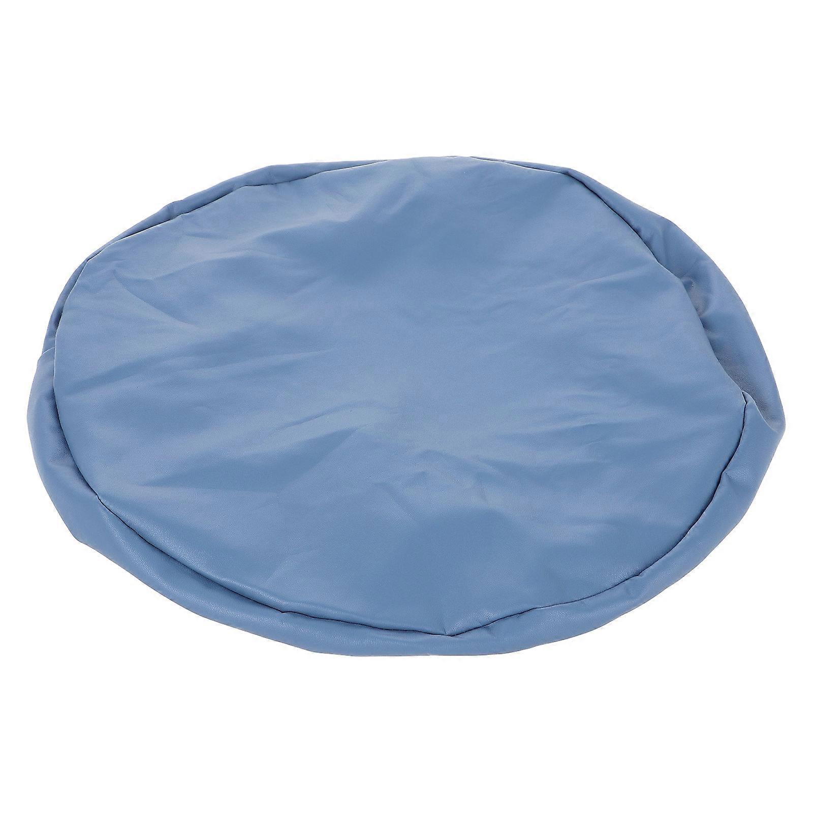 כיסויי כיסאות בר עגולים כיסוי שרפרף עגול קוטר חיי שירות מורחב 32.00X32.00X0.70 ס"מ 1 חבילה