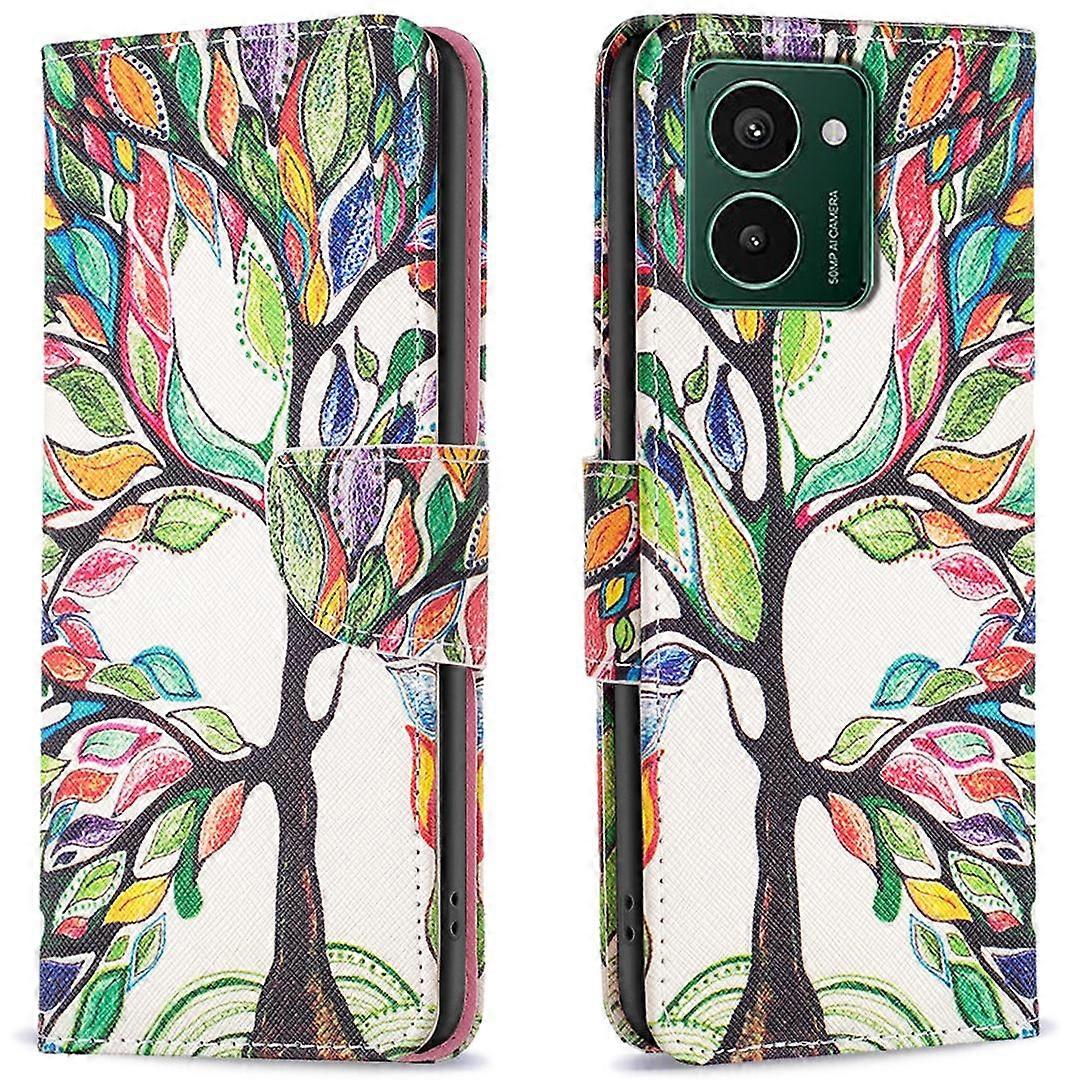 For HMD Pulse Pro Wallet Case Pattern Print Phone Leather Cover