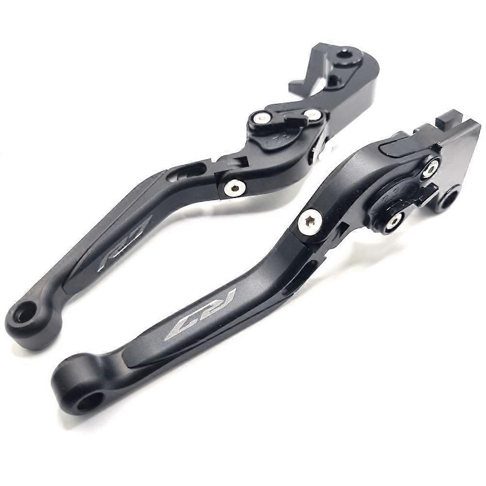 S’applique à YAMAHA YZF-R7 2022-2025 Noir/Noir Frein Extensible Réglable & Leviers d’embrayage