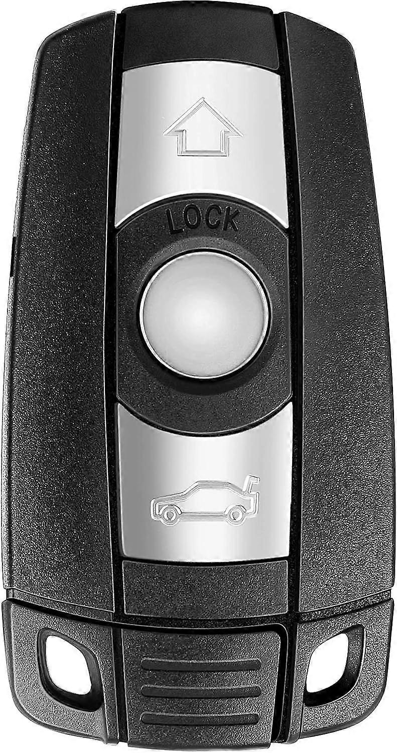 2025 Newest ECCPP KR55WK49123 Uncut 3 Button Ignition Key Fob Replacement for BMW 128i 135