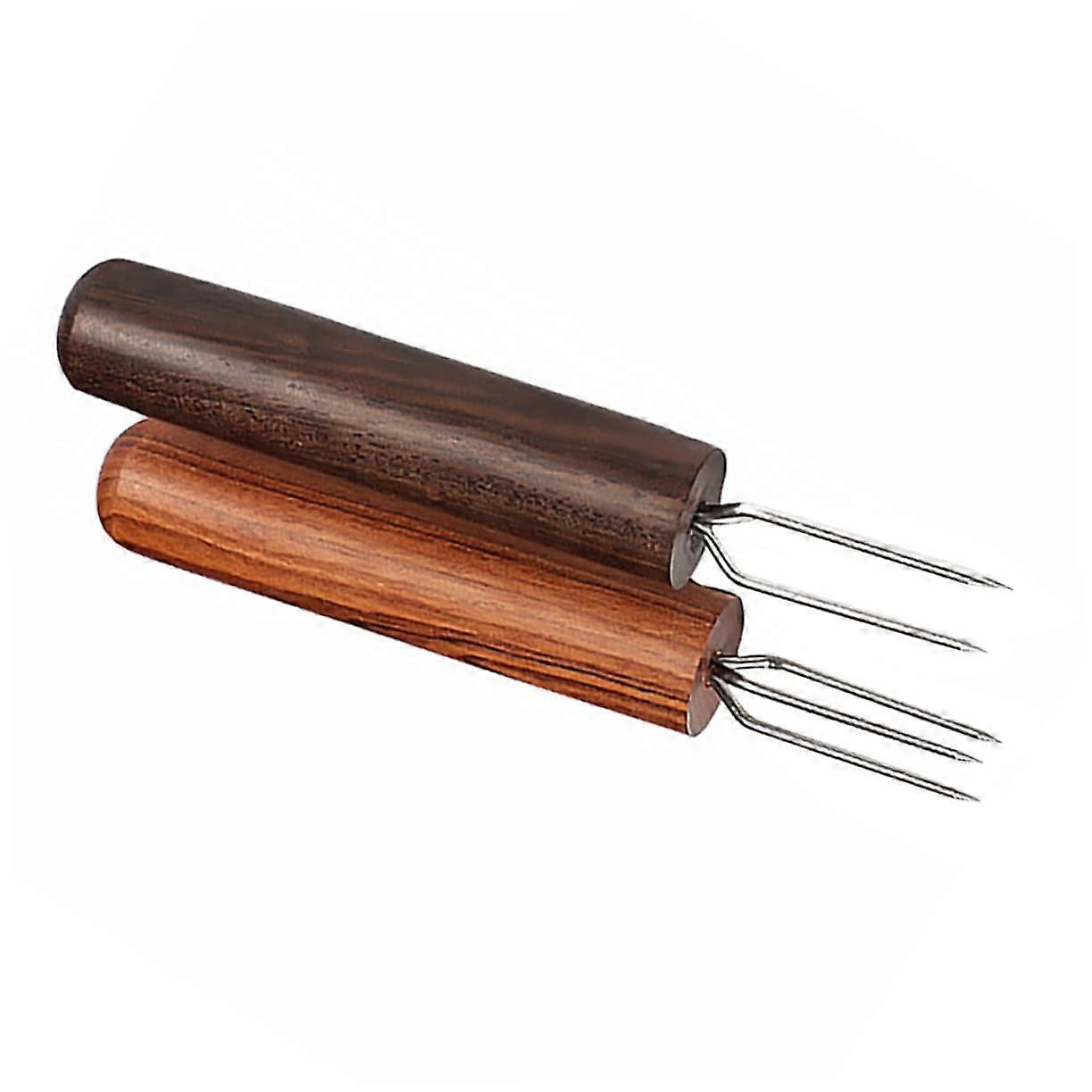 Moxibustion Extender Tool with Wooden Handle for Moxa Therapy