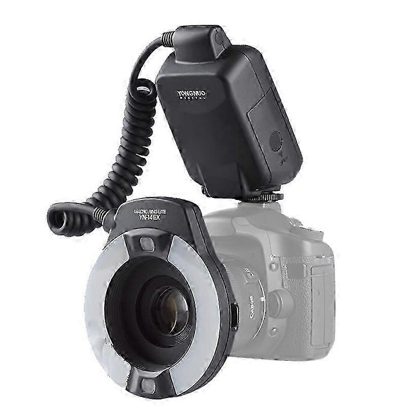 2025 YONGNUO YN-14EX TTL Macro Ring Flash Speedlite for Canon EOS DSLR 5D Mark
