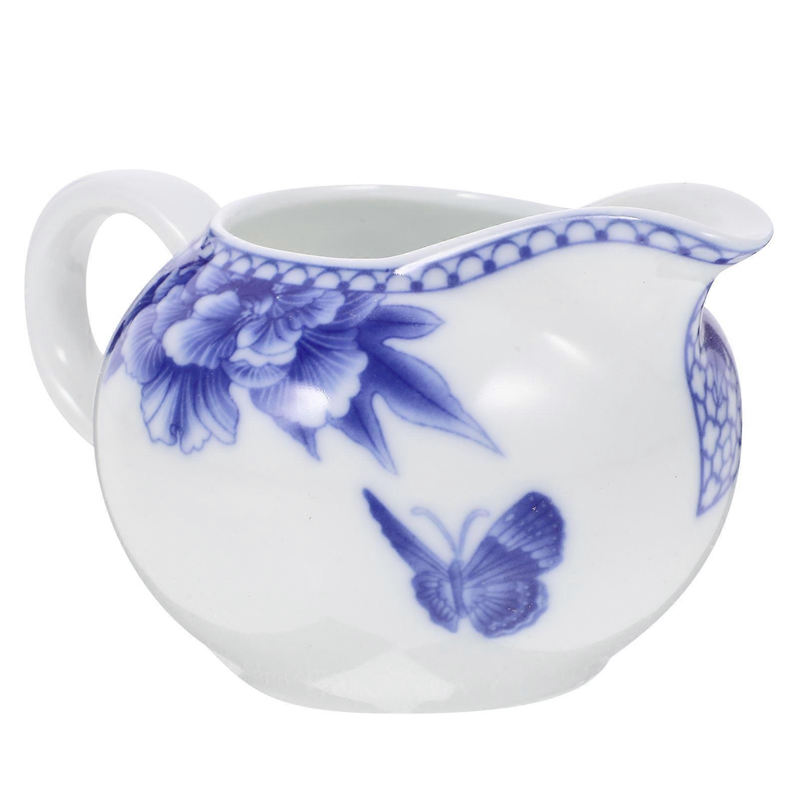 Chinese Style Small Creamer Pitcher Designed For Coffee Accessory 11.80X8.00X6.00CM Suitable For Western Cuisine 1Set