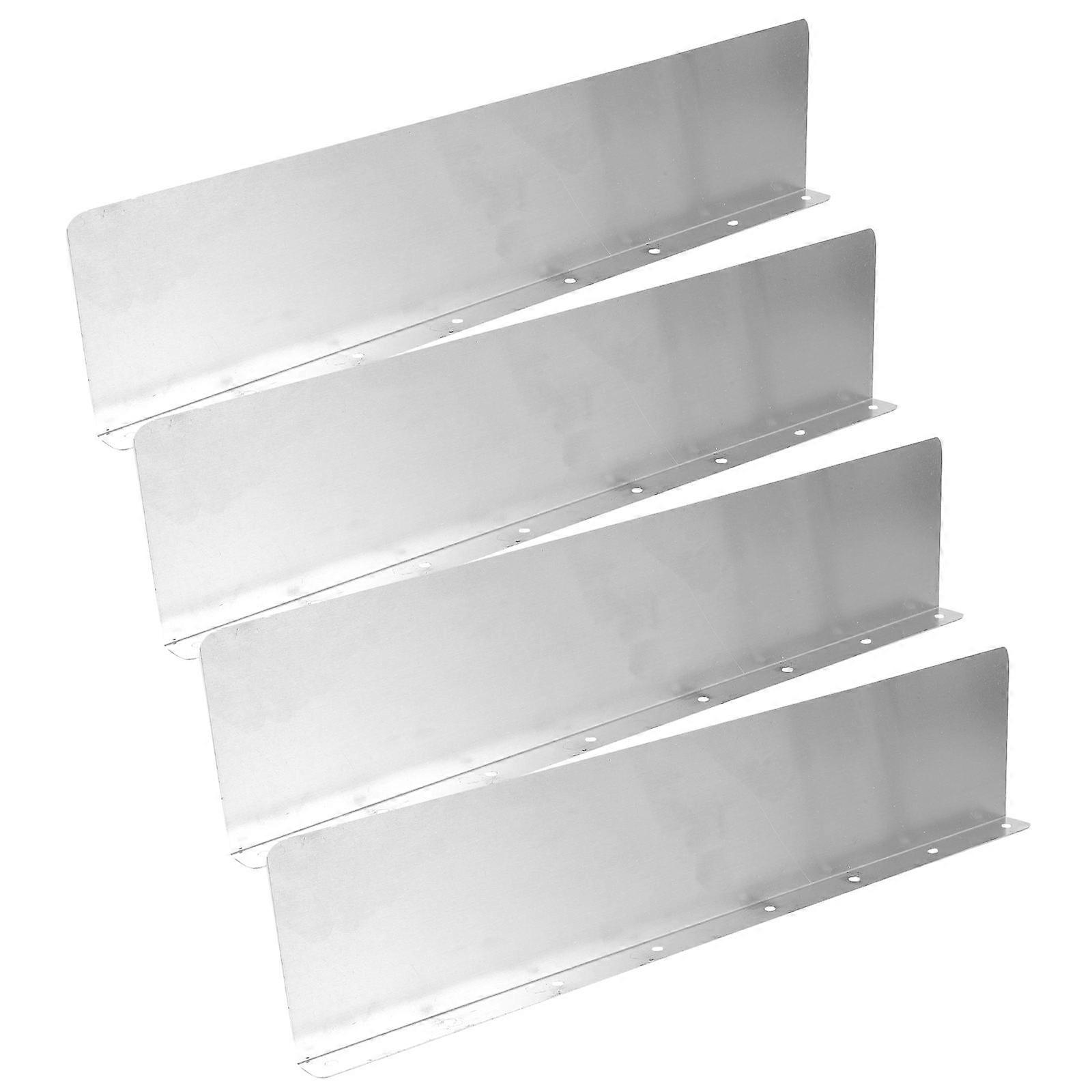 4pcs Roof Rain Diverter Splash Guards Gutter Valley Protectors for Water Management, Easy Installation, Heavy Rainfall Areas