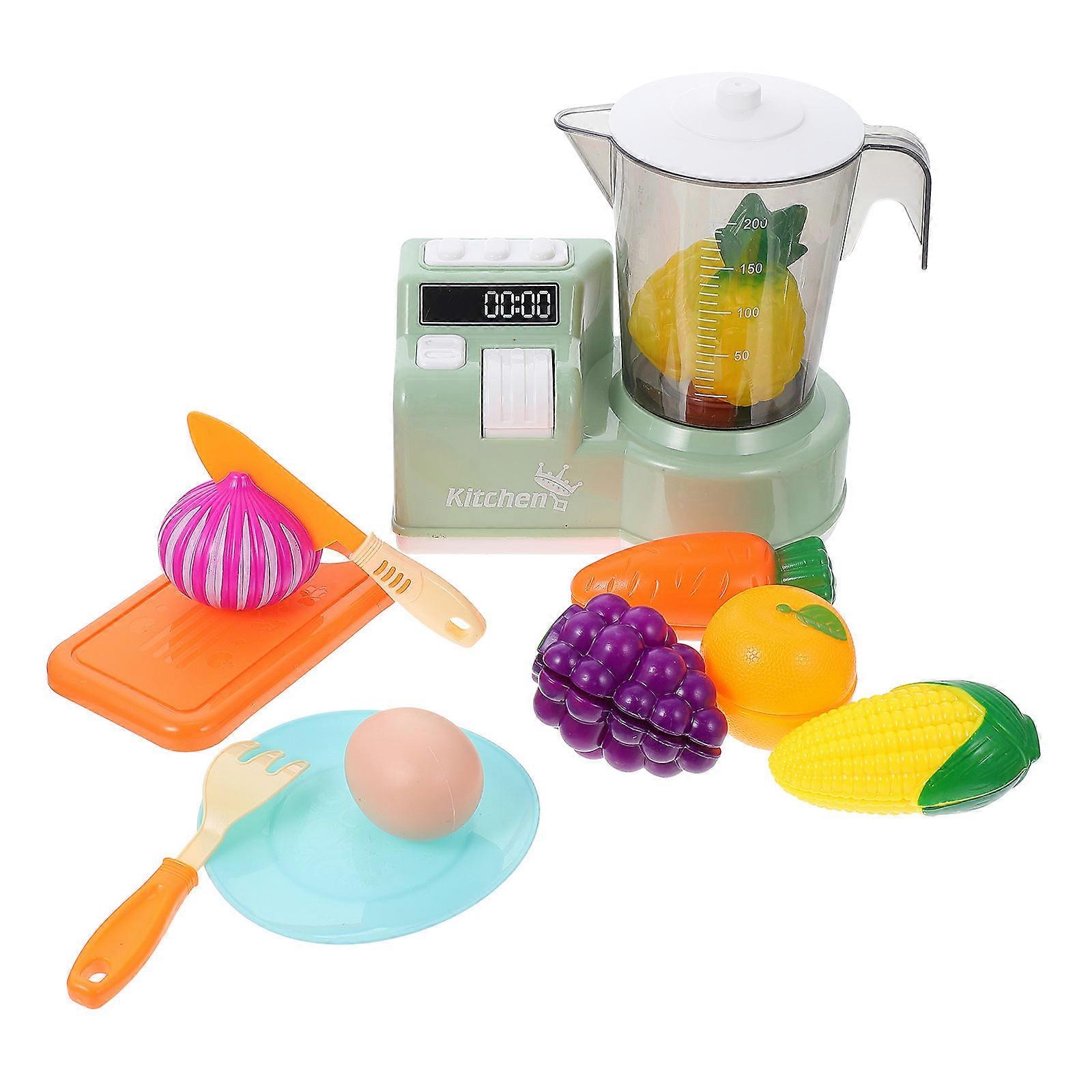 Realistic Green Juicer Shape Toy For Kids Designed For Cognitive Development And Home Decoration Use 1 Set