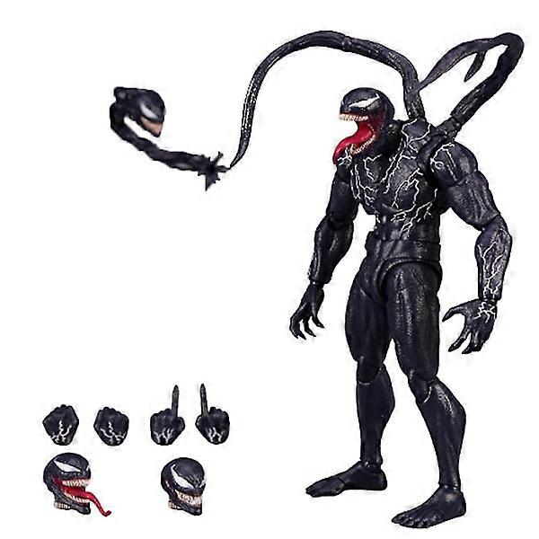 Venom Action Figures Toy With Replacement Kit Set Collectible Model Fans Gift