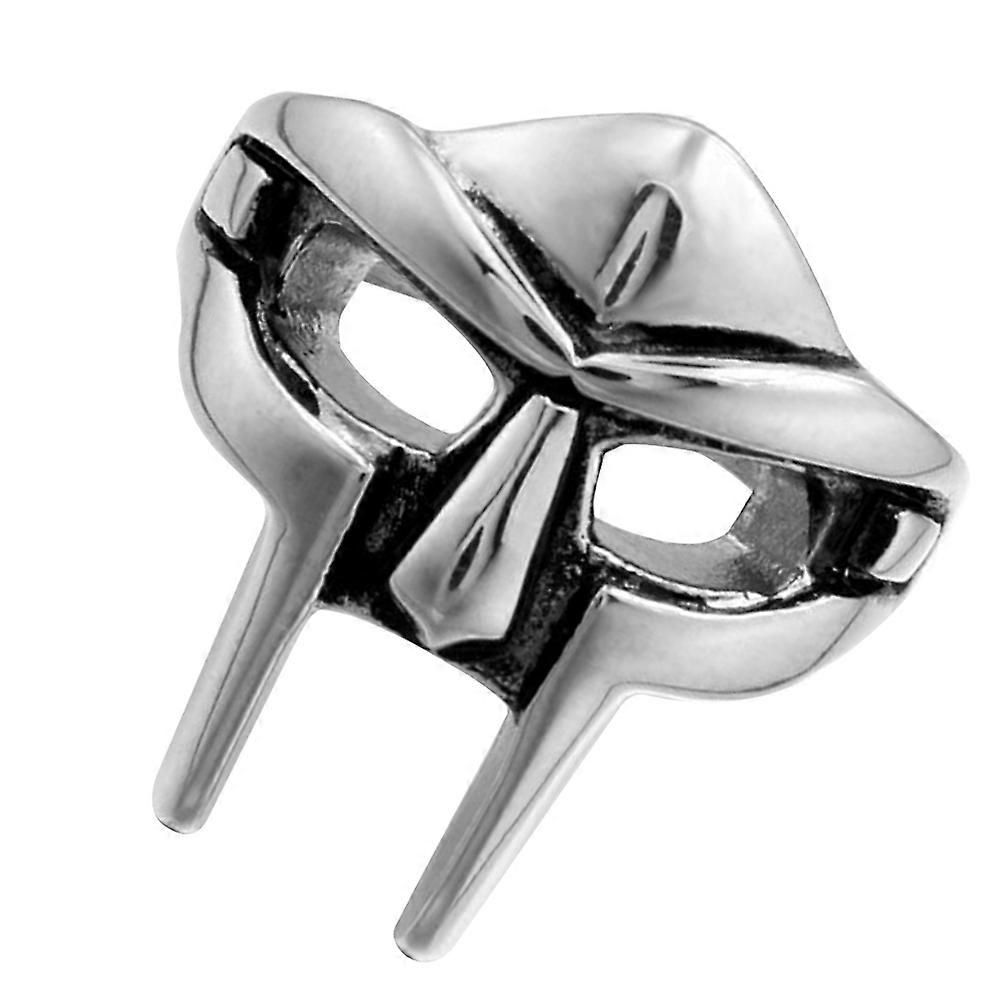 Silver Punk Ring for Women Made of Alloy Skin Friendly and Comfortable Simple Cool Statement Jewelry